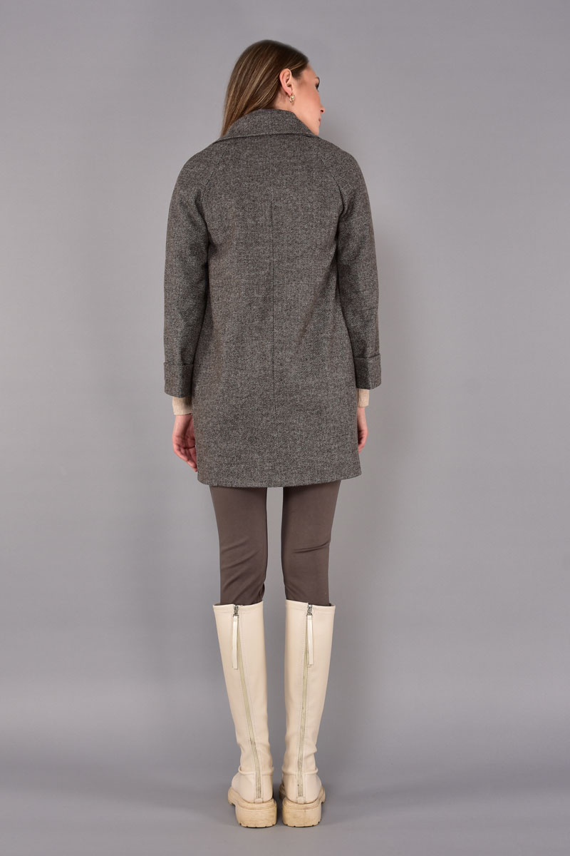 Пальто короткое женское ГР Полупальто-100 цвет  фото